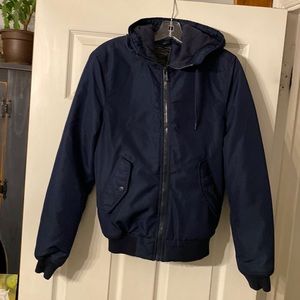 Heavy jacket with hood from H&M